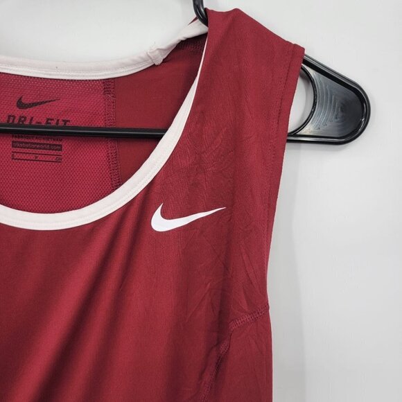 Nike Dri-Fit Lacrosse Power Tank Top Crewneck Jersey Stretch Mesh Small Womens - Picture 3 of 10